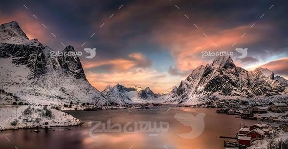 عکس گرگ در آسمان