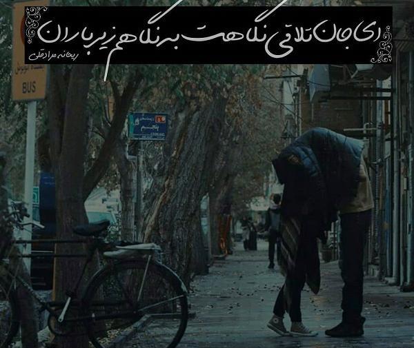 دانلود عکس عاشقانه زیر بارون