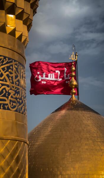 عکس از حرم امام حسین جدید