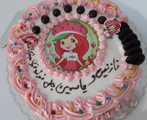 عکس کیک تولد نیکا