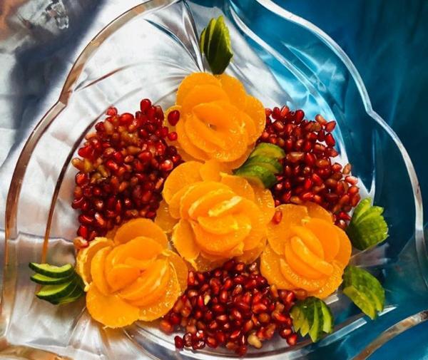 عکس گل انار میوه