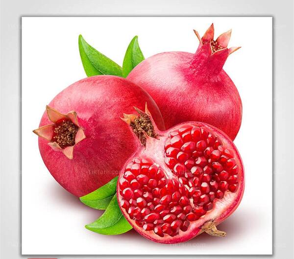 عکس گل انار میوه