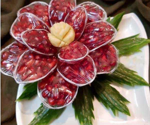 عکس گل انار میوه