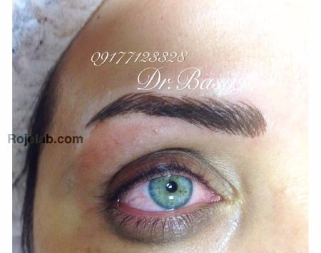 عکس از تاتو بن مژه