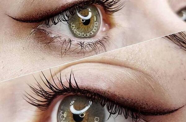 عکس از تاتو بن مژه