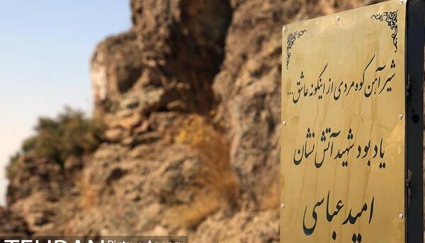 عکس شهید امید عباسی آتش نشان