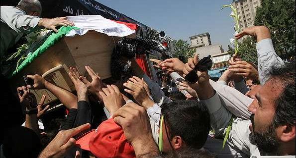 عکس شهید امید عباسی آتش نشان