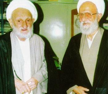 عکس آیت الله بهجت جوانی