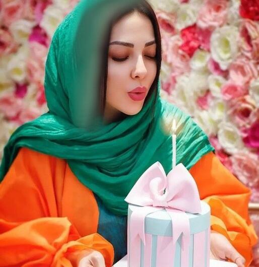عکس کیک تولد لیلا اوتادی