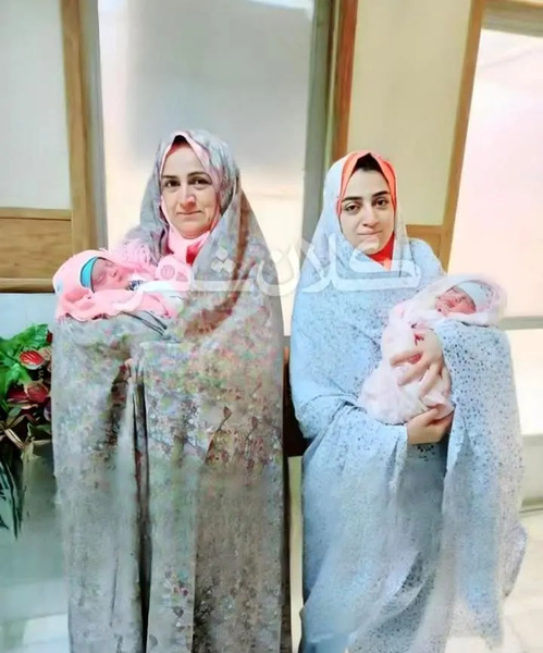 عکس بچه دار شدن دختر