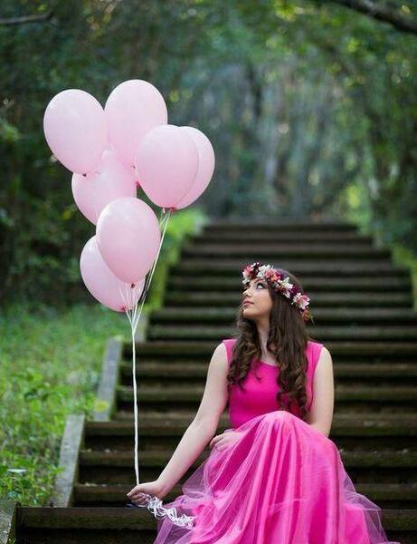 عکس تولد فضای باز دخترانه