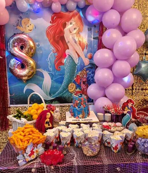 عکس جشن تولد دختر هشت ساله