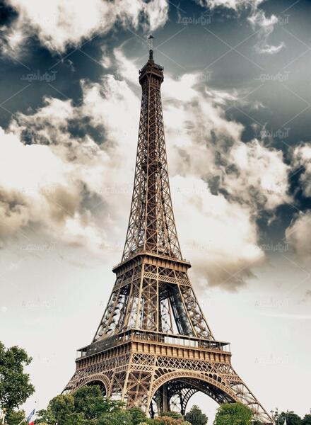دانلود عکس تصویر زمینه برج ایفل