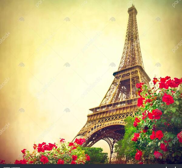 دانلود عکس تصویر زمینه برج ایفل
