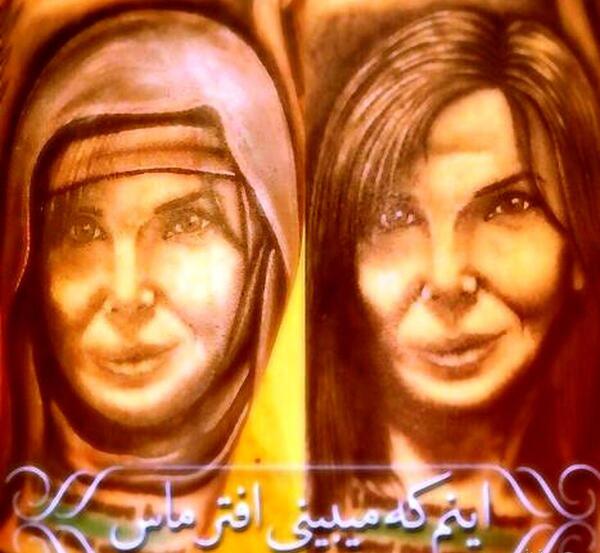 عکس تتلو قبل از اینکه تتو کنه