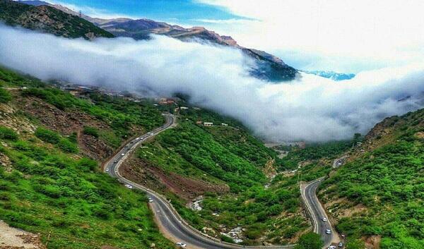 عکس جاده تنهایی دختر