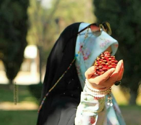 عکس پروفایل دختر با حجاب مانتویی