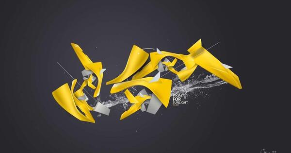 عکس تصویر زمینه زرد و طوسی