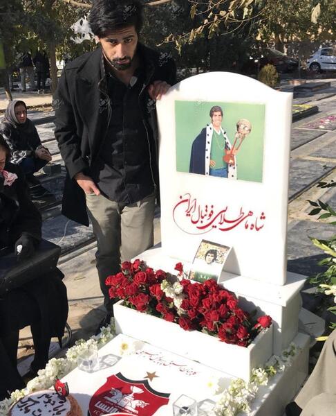 عکس کیک تولد برادر فوت شده