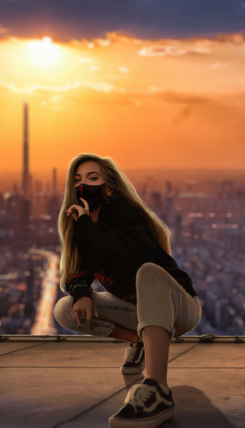 عکس تصویر زمینه ساده دخترانه