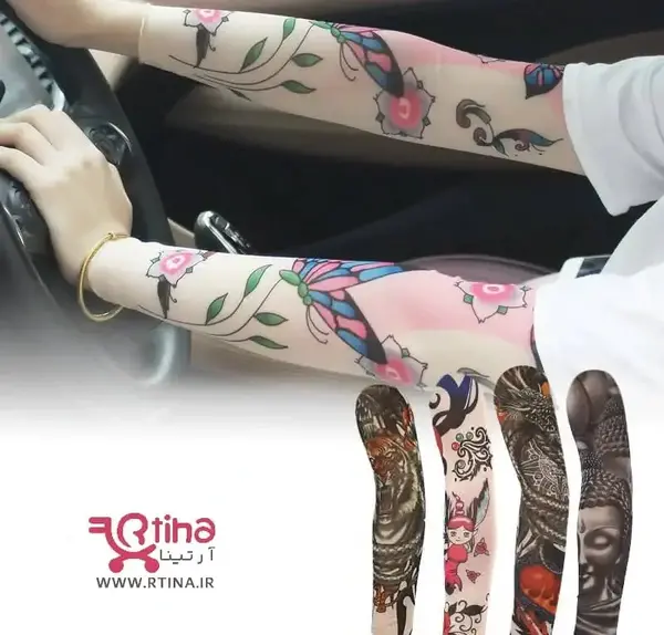 عکس تاتو بچه گانه روی دست