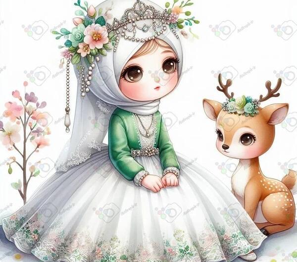 عکس بچه آهو ناز