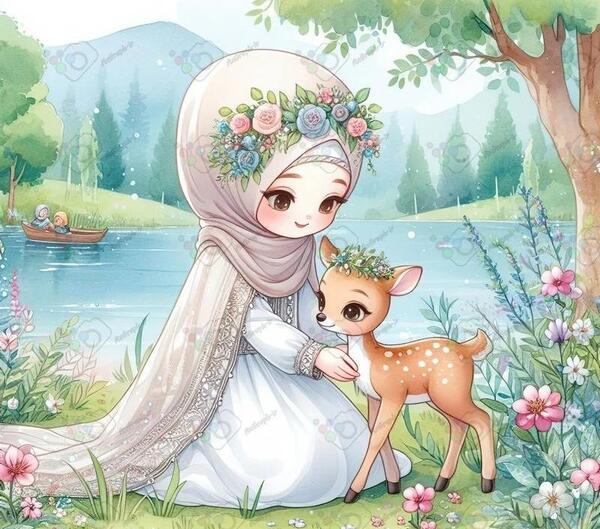 عکس بچه آهو ناز