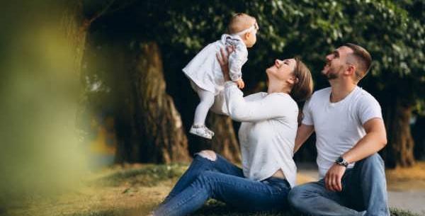 ژست عکس خانوادگی برای تولد