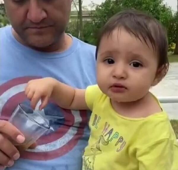 عکس همسر و بچه ی رامبد جوان