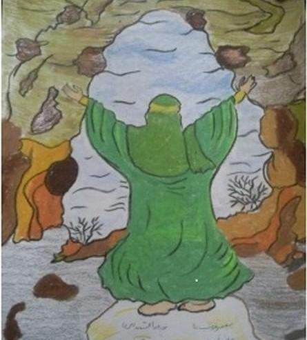 عکس کودکانه تولد پیامبر