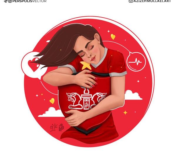 عکس پروفایل پرسپولیسی خفن