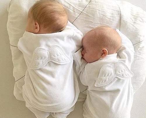عکس بچه دوقلو دختر پسر