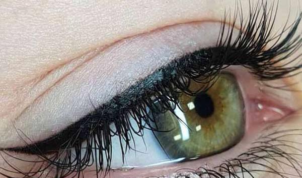 عکس تاتو خط چشم بالا و پایین