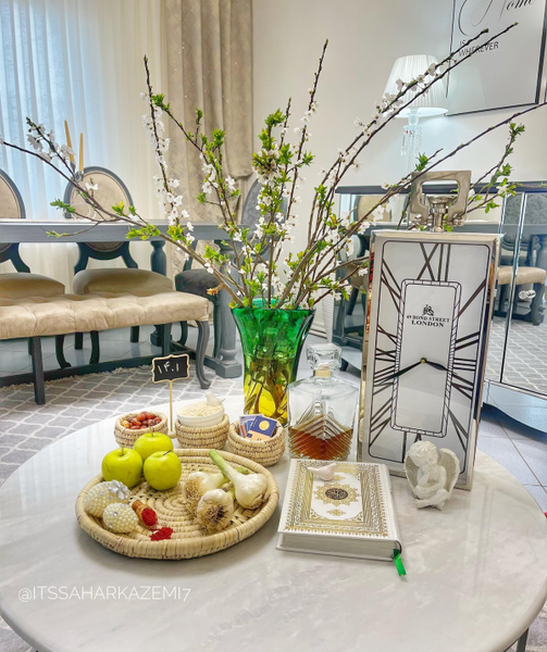 عکس سفره ی هفت سین سنتی