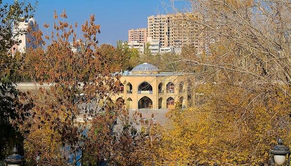 عکس از طبیعت پاییزی تبریز