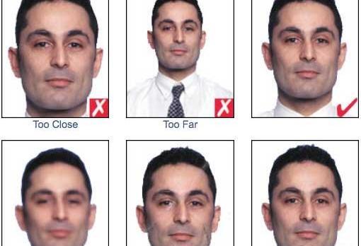 عکس بیومتریک برای سفارت اتریش