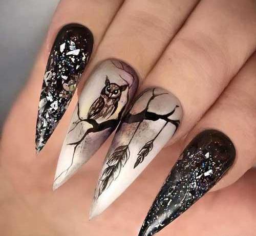 ترسناک عکس ناخن بلند