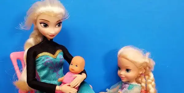عکس بچه ی السا واقعی