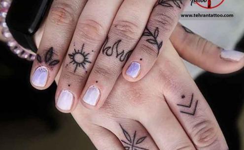 عکس های تاتو سیم خاردار