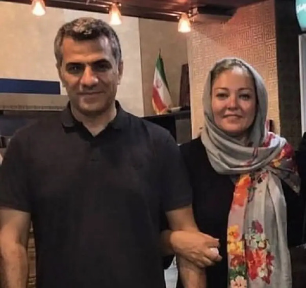 عکس بهاره غفاری و همسرش