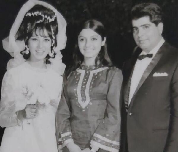 عکس بهاره غفاری و همسرش