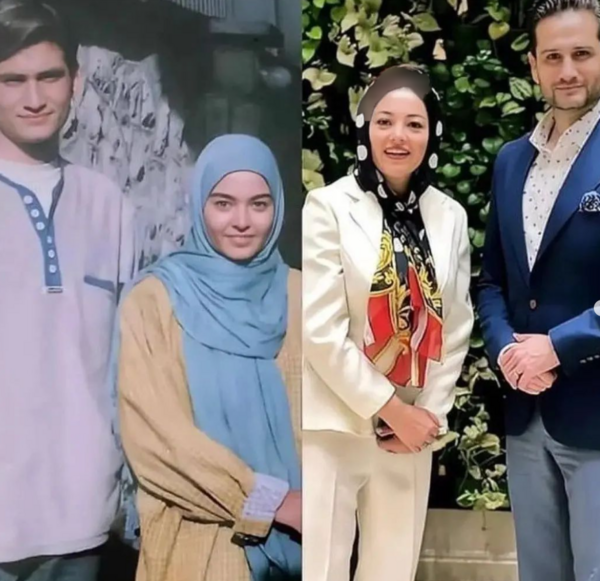 عکس بهاره غفاری و همسرش