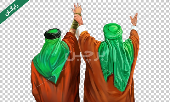 عکس امام علی و پیامبر در غدیر