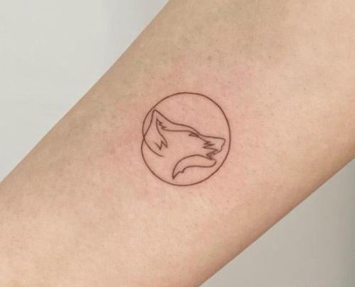عکس تاتو ساده کوچک
