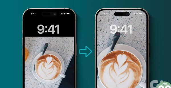 گذاشتن عکس تصویر زمینه اپل