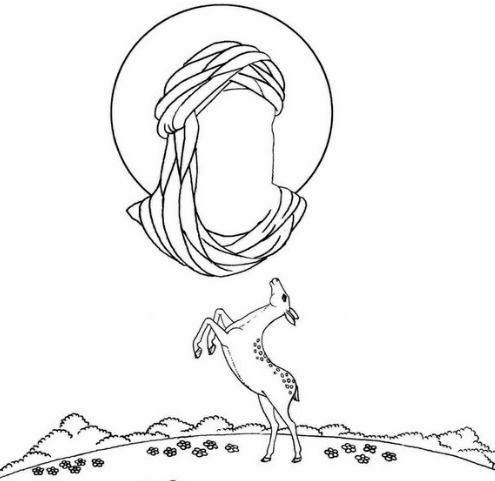 عکس نقاشی حرم امام علی