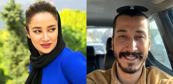 عکس بهار افشاری و همسرش