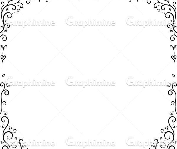 دانلود عکس حاشیه گل دار