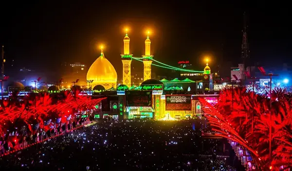 عکس سر امام حسین در موزه