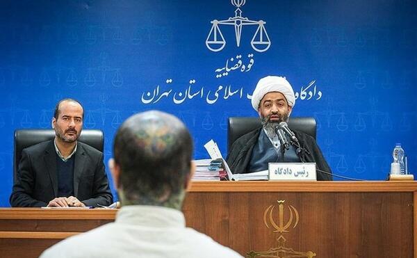 عکس جدید تتلو در دادگاه